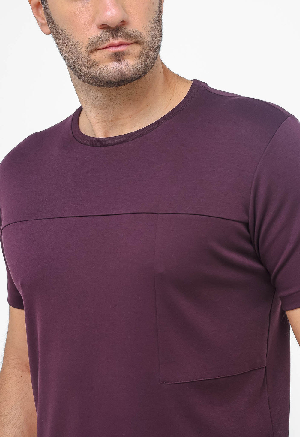 Camiseta Dom Henrico Recorte Frontal Interloque Pima - Henri Store