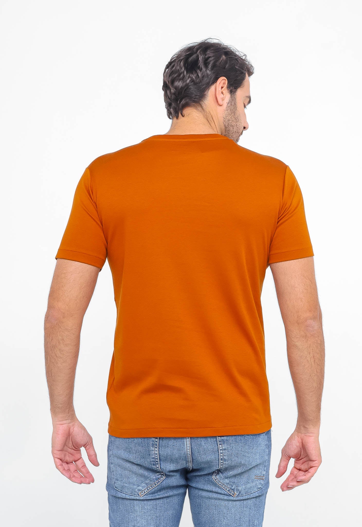Camiseta Dom Henrico Recorte Frontal Interloque Pima - Henri Store