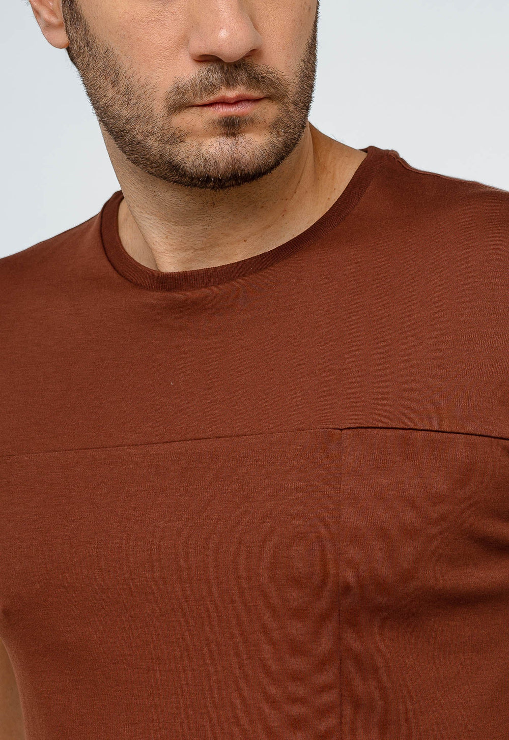 Camiseta Dom Henrico Recorte Frontal Interloque Pima - Henri Store