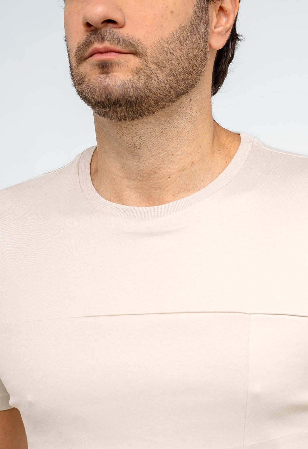 Camiseta Dom Henrico Recorte Frontal Interloque Pima - Henri Store