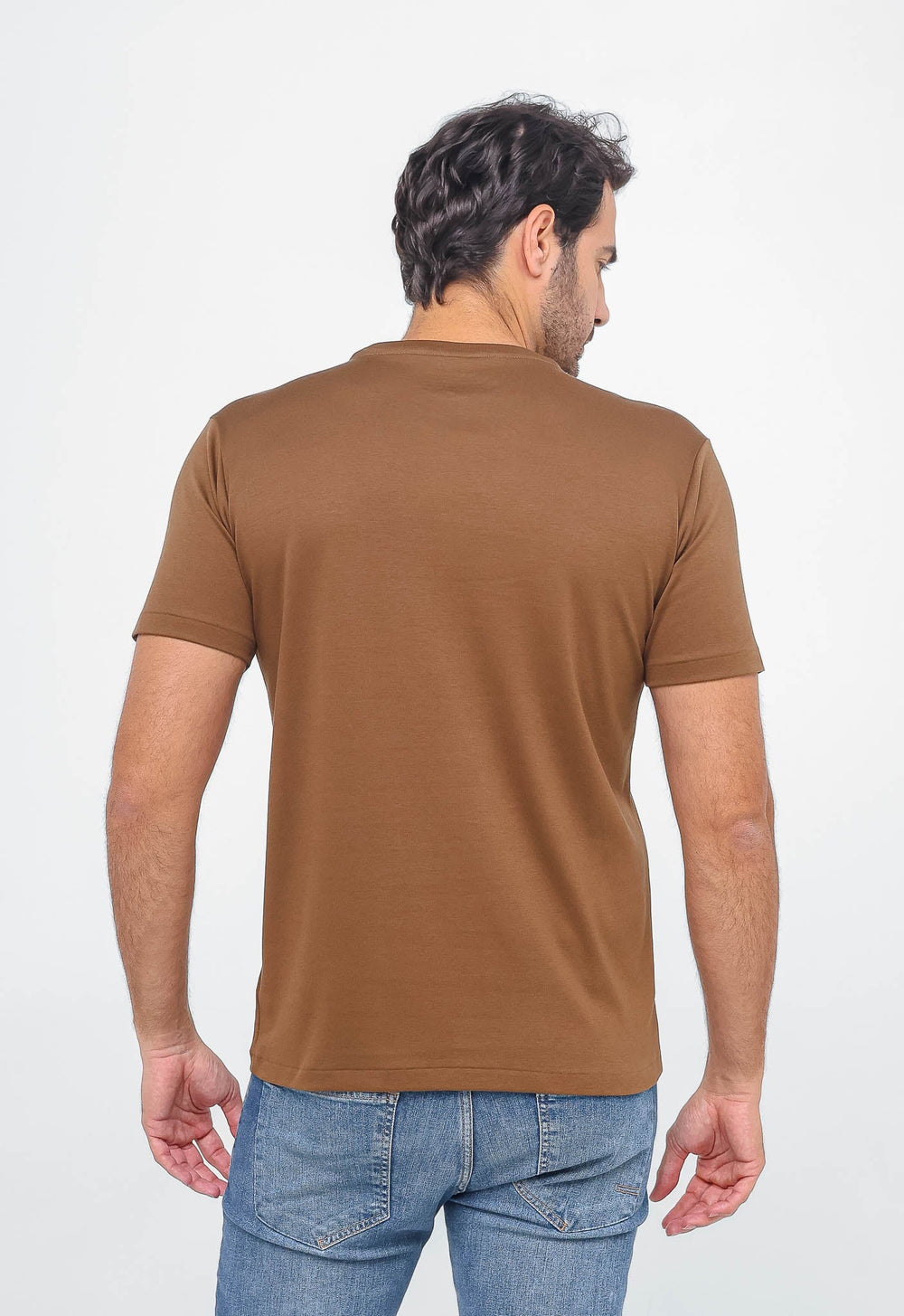 Camiseta Dom Henrico Recorte Frontal Interloque Pima - Henri Store