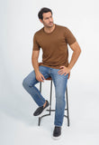 Camiseta Dom Henrico Recorte Frontal Interloque Pima - Henri Store
