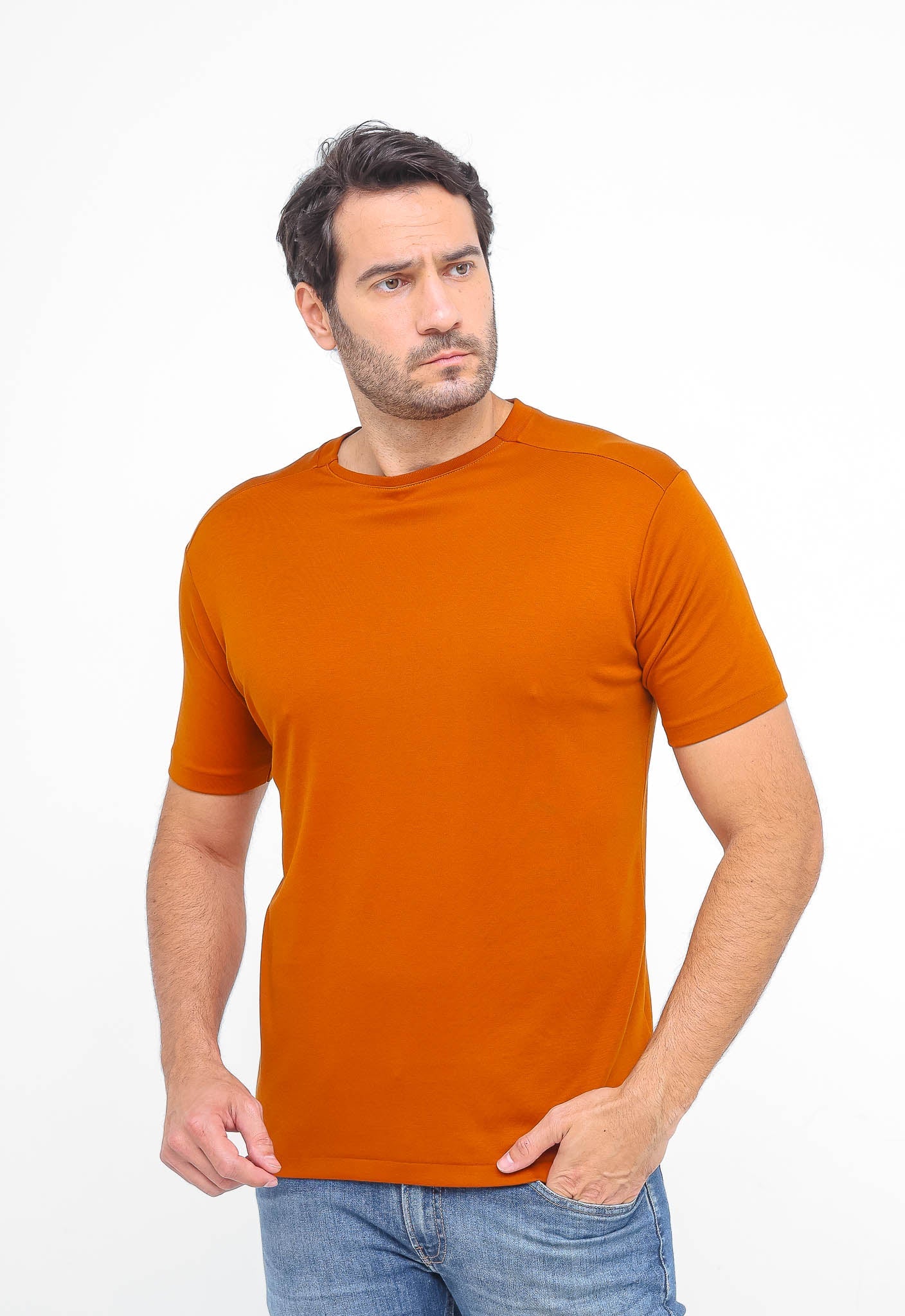 Camiseta Dom Henrico Recorte Ombro Interloque Pima - Henri Store