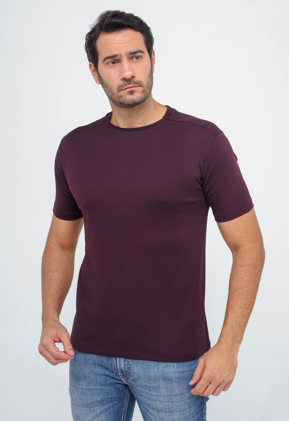 Camiseta Dom Henrico Recorte Ombro Interloque Pima - Henri Store