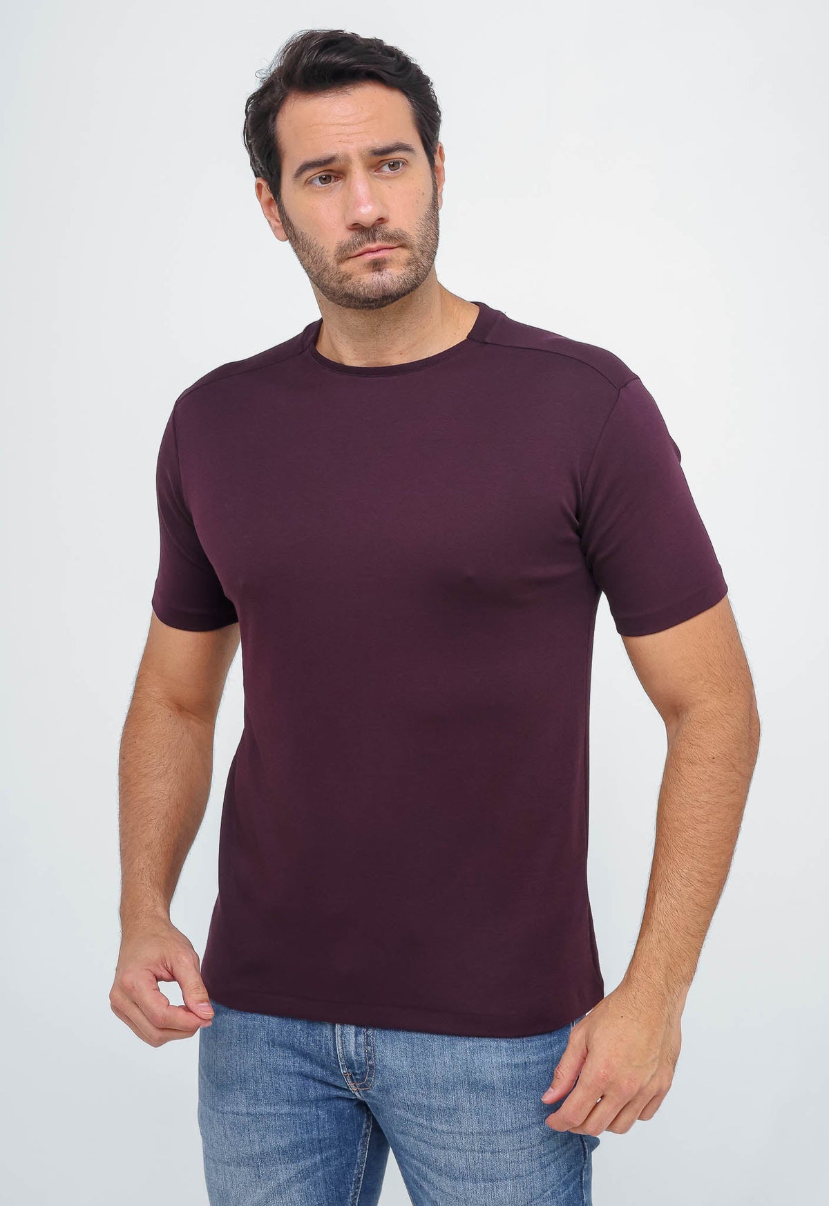 Camiseta Dom Henrico Recorte Ombro Interloque Pima - Henri Store