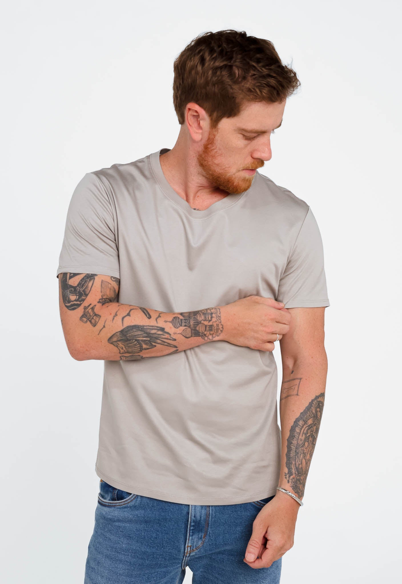 Camiseta Dom Henrico Seda - Henri Store