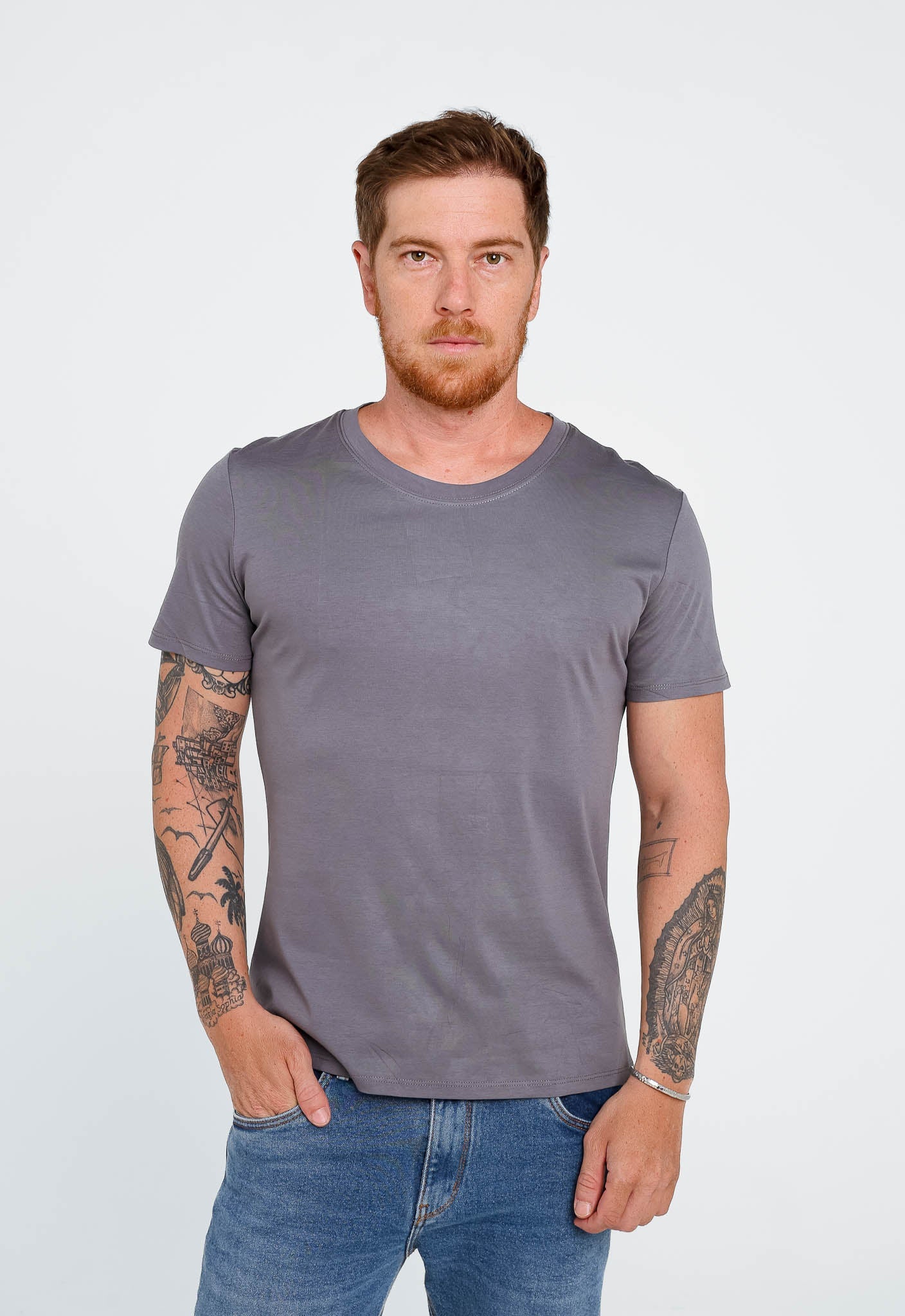 Camiseta Dom Henrico Seda - Henri Store