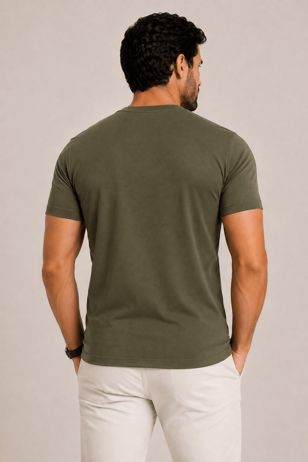 Camiseta Dom Henrico Slim Algodão Egípcio - Henri Store