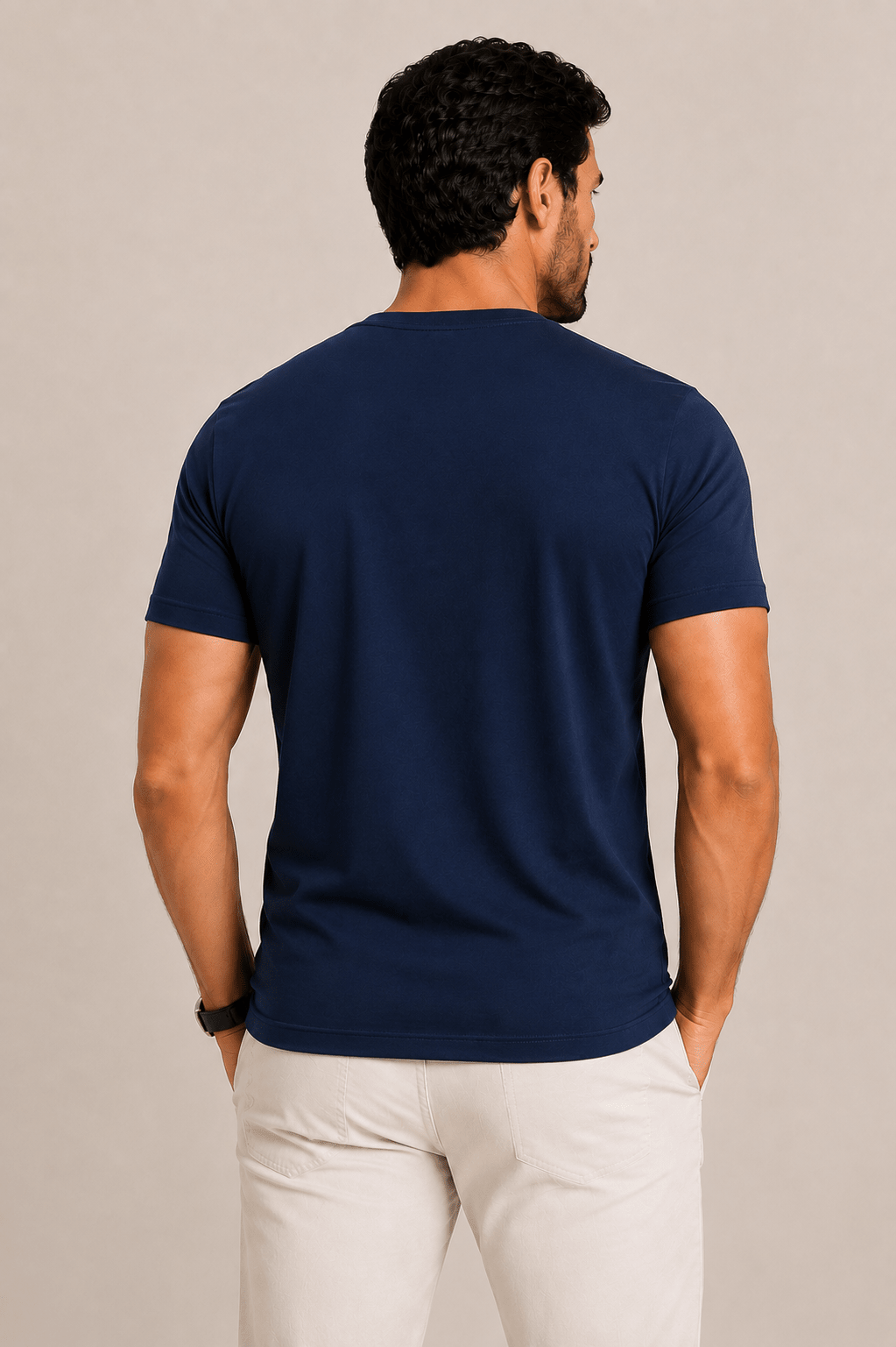 Camiseta Dom Henrico Slim Algodão Egípcio - Henri Store