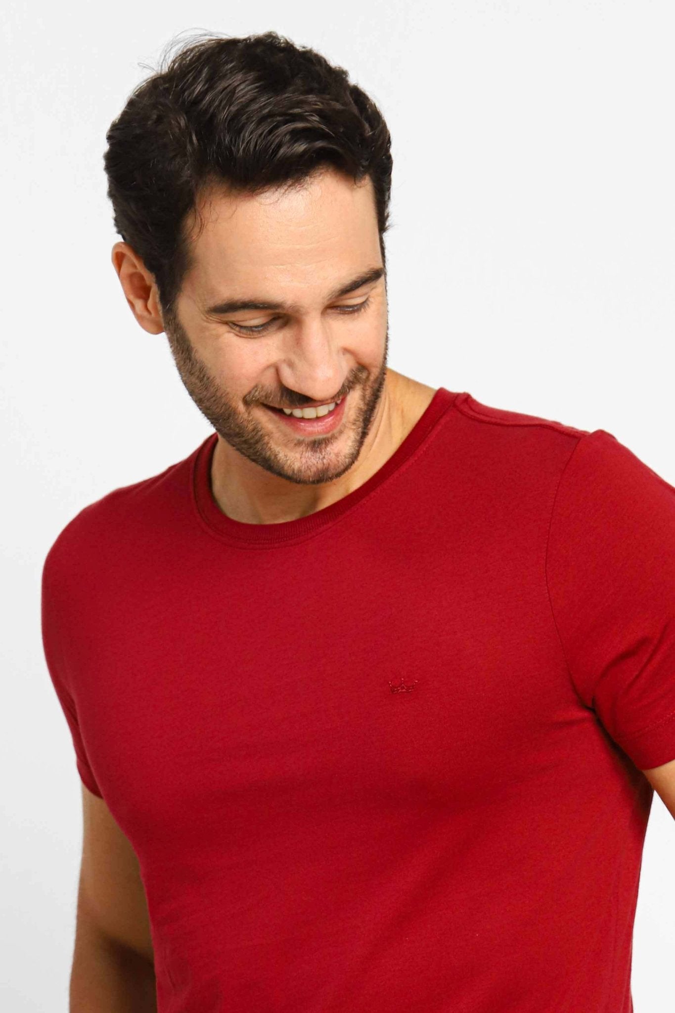 Camiseta Dom Henrico Slim Algodão Egípcio - Henri Store