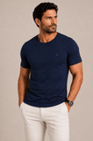 Camiseta Dom Henrico Slim Algodão Egípcio - Henri Store