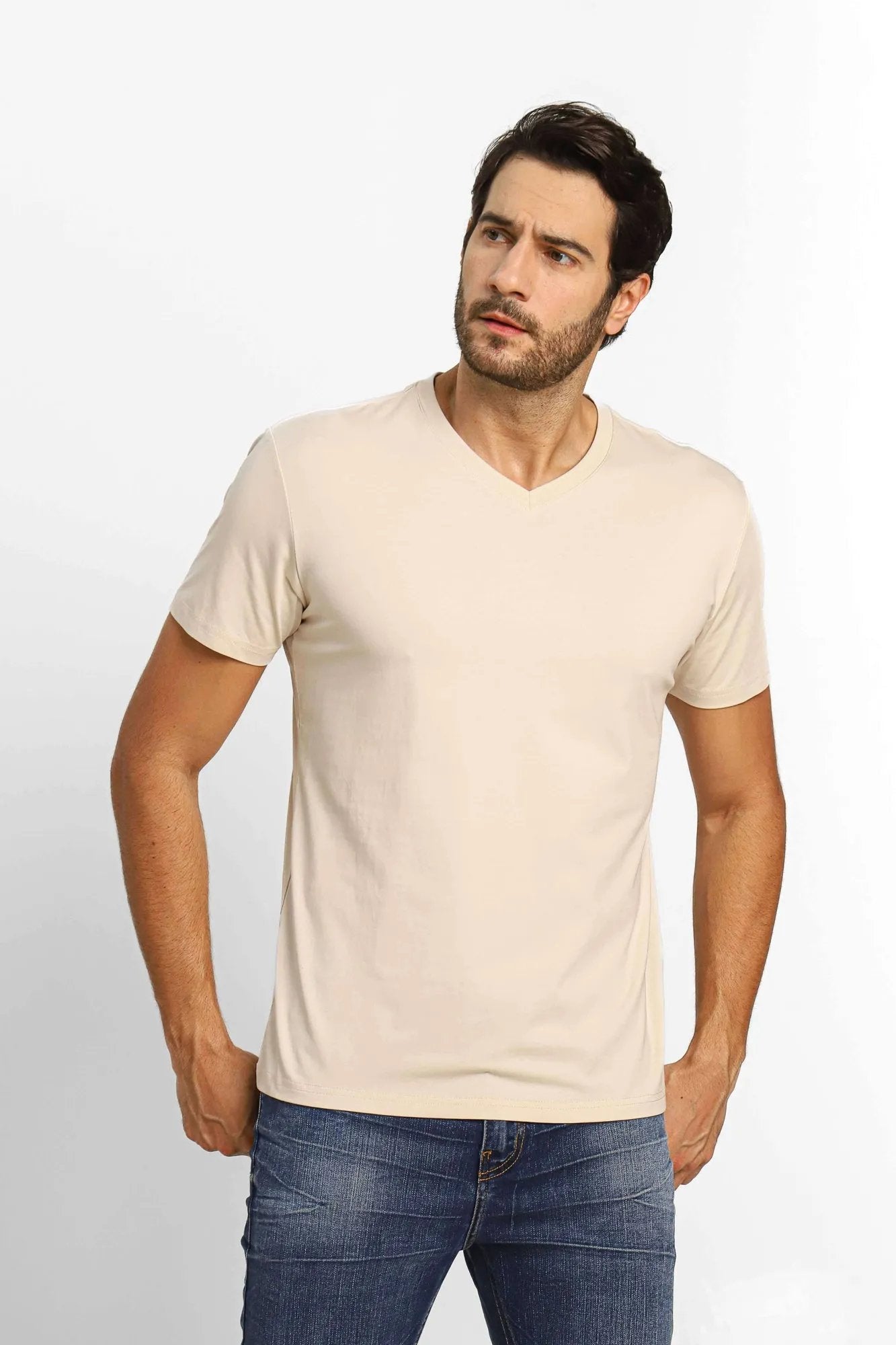 Camiseta Dom Henrico Sorona Gola V - Henri Store