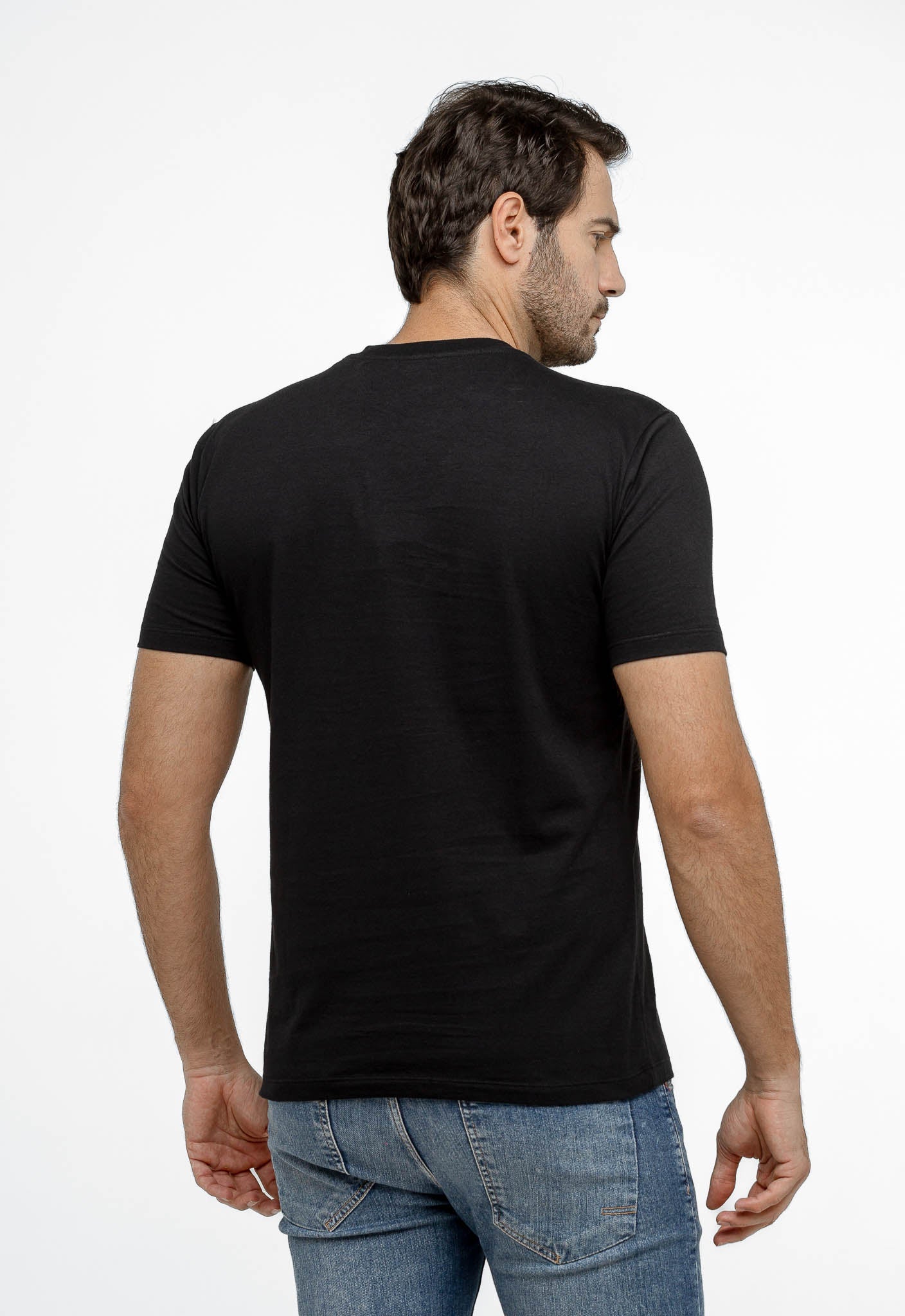 Camiseta Ellus Básica Logo Central - Henri Store
