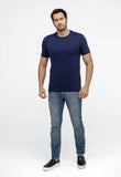 Camiseta Ellus Básica Logo Central - Henri Store