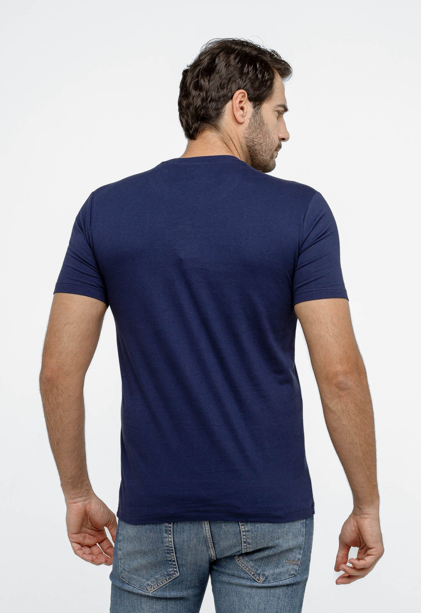 Camiseta Ellus Básica Logo Central - Henri Store