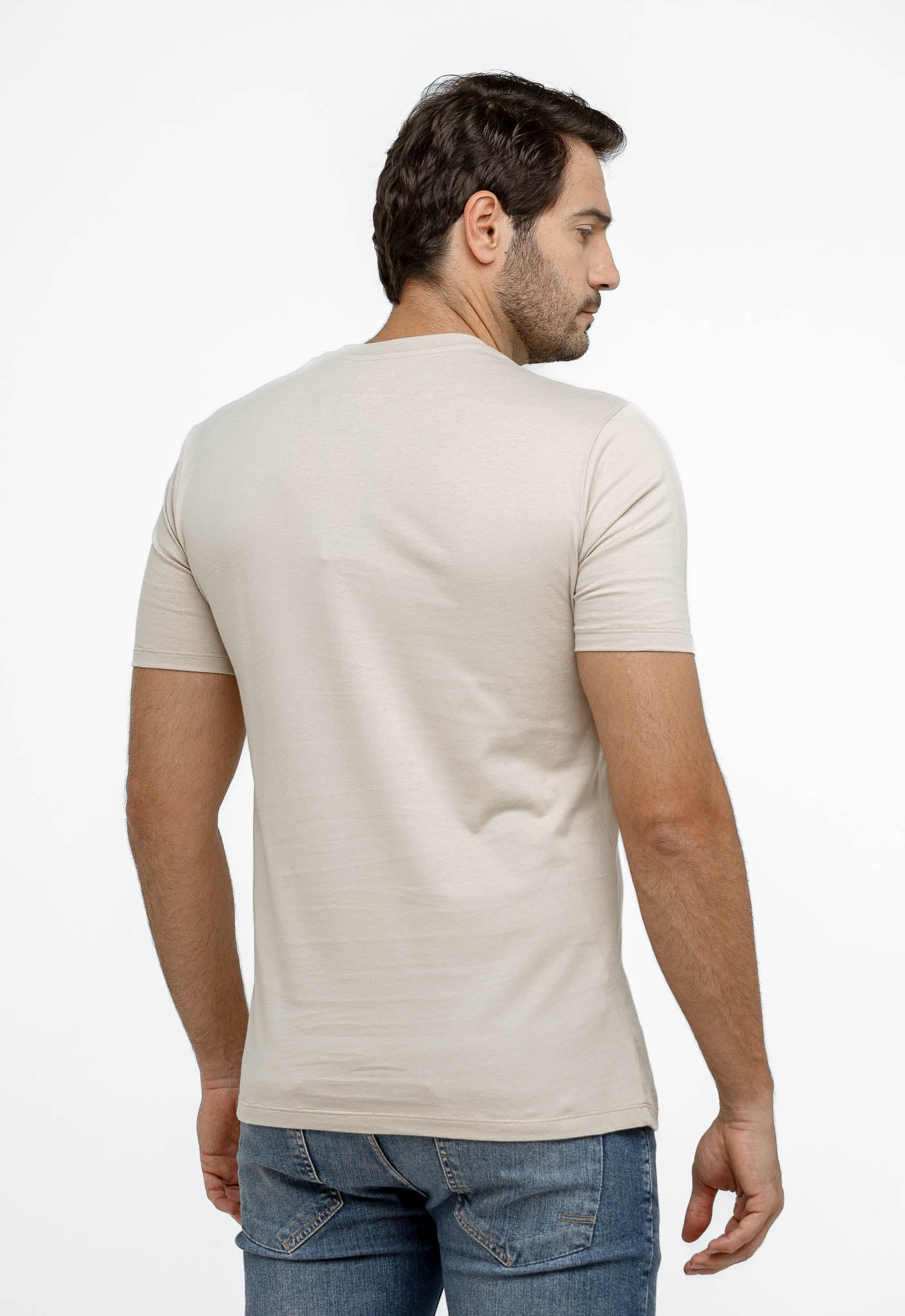 Camiseta Ellus Básica Logo Central - Henri Store