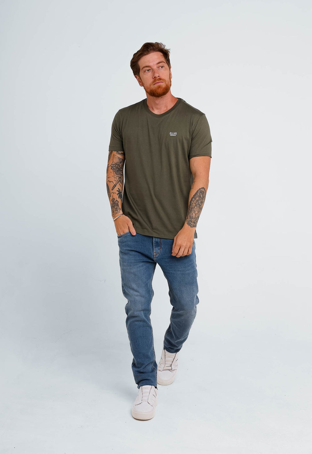 Camiseta Ellus Originals Logo Peito - Henri Store
