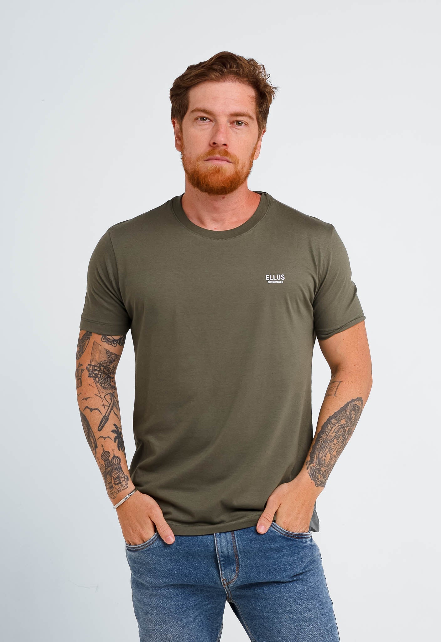 Camiseta Ellus Originals Logo Peito - Henri Store