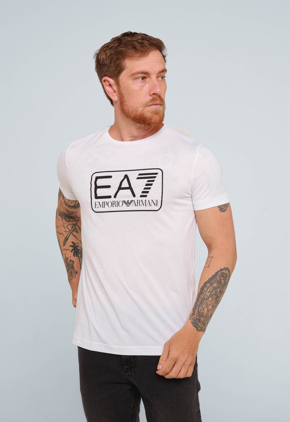Camiseta Emporio Armani EA7 Branca - Henri Store