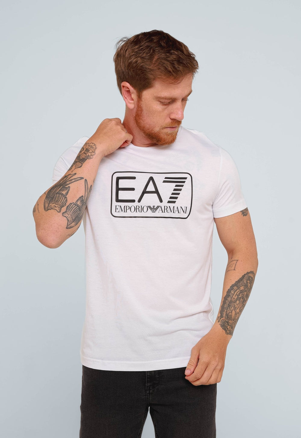 Camiseta Emporio Armani EA7 Branca - Henri Store