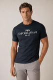 Camiseta Emporio Armani Milan Marinho - Henri Store