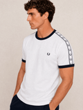Camiseta Fred Perry Faixa Ombro - Henri Store