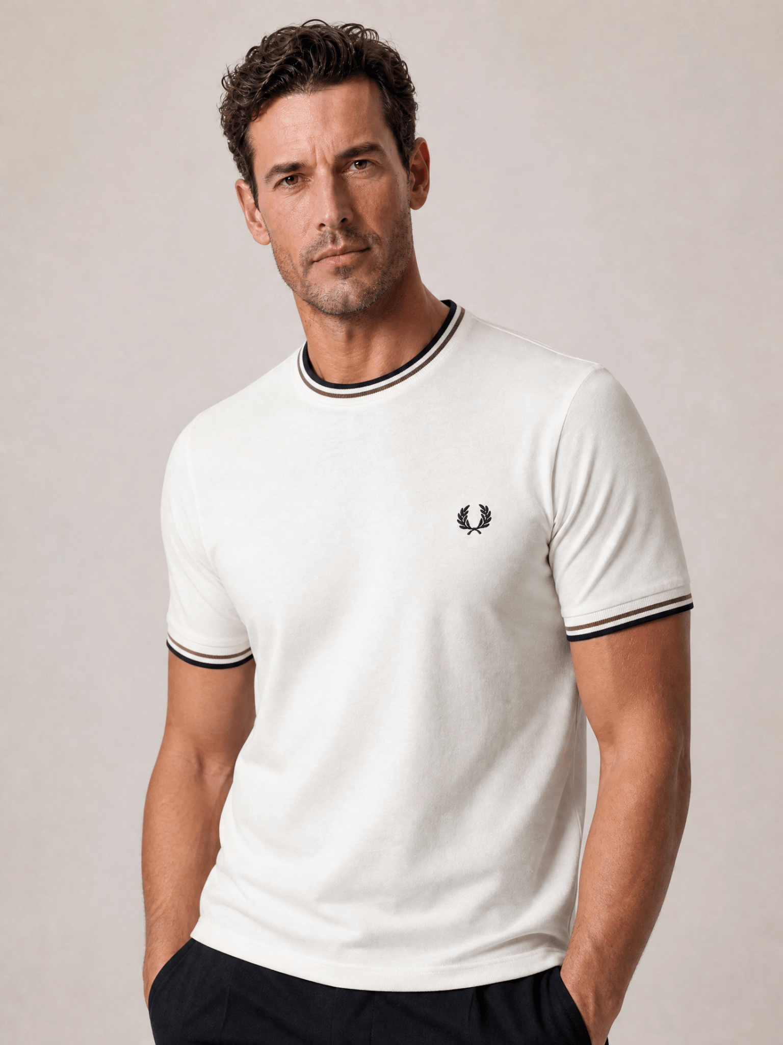 Camiseta Fred Perry Friso Gola - Henri Store