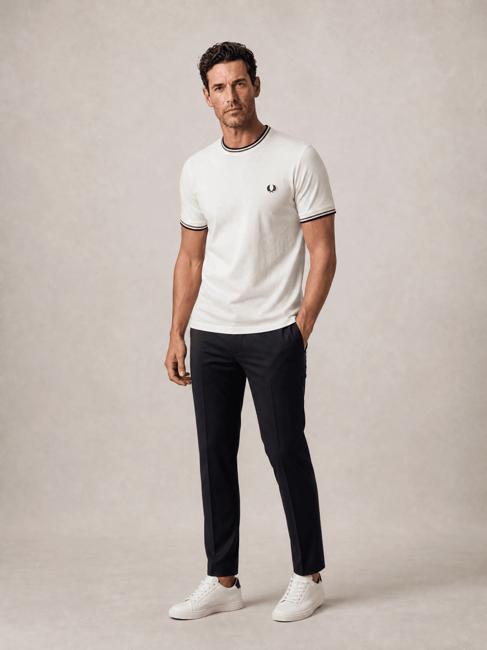 Camiseta Fred Perry Friso Gola - Henri Store