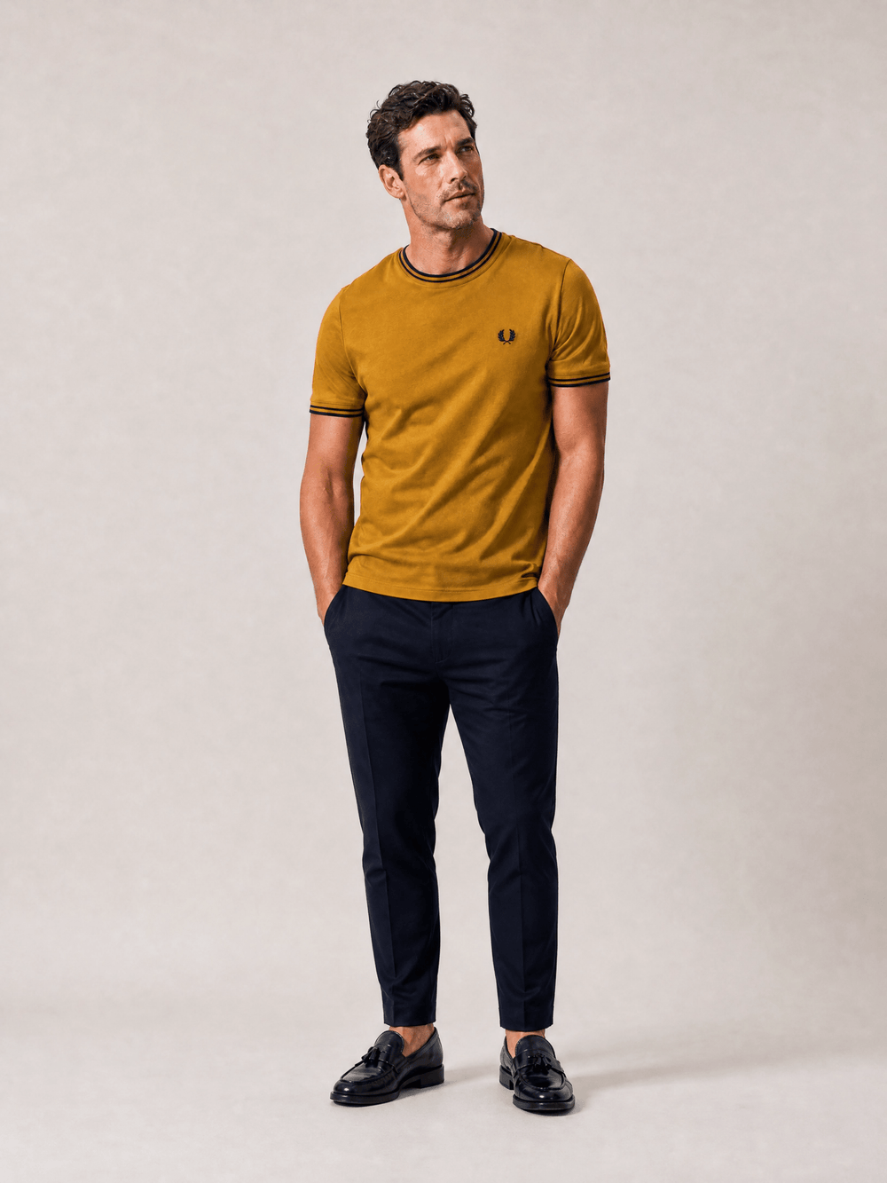 Camiseta Fred Perry Friso Gola - Henri Store