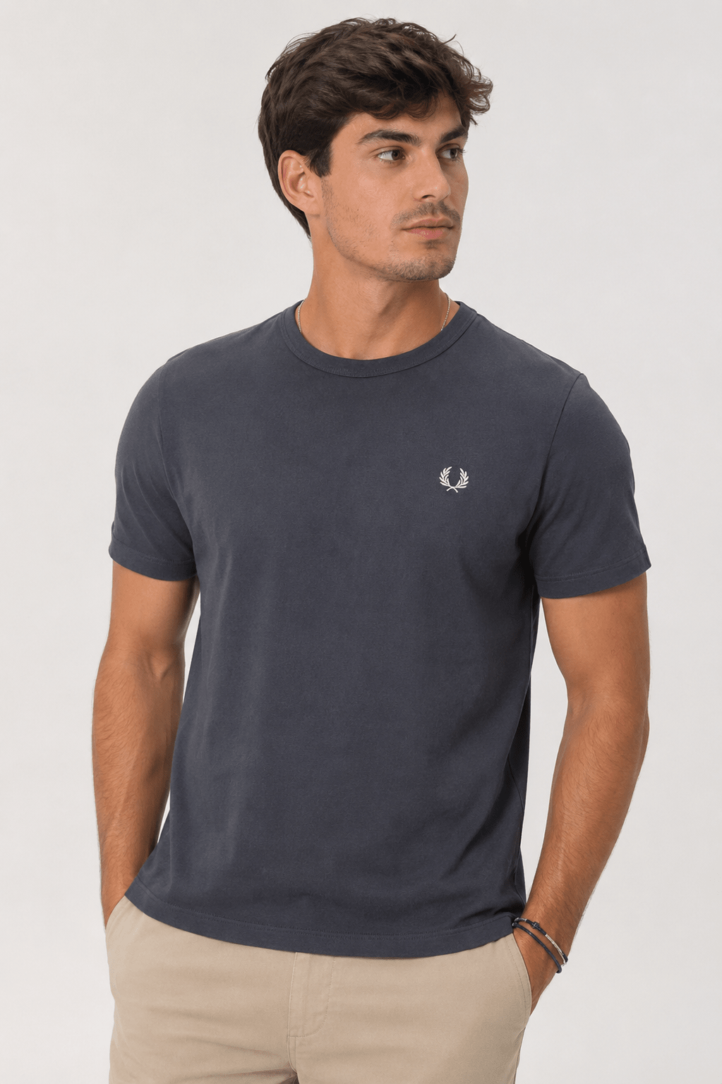 Camiseta Fredy Perry Logo Peito - Henri Store