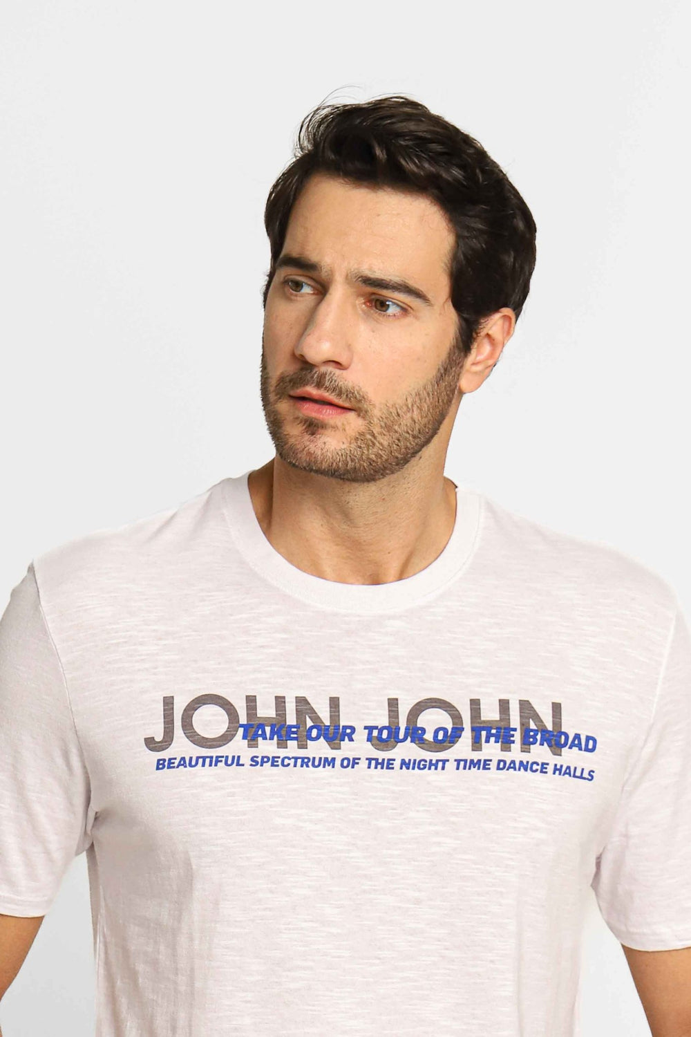 Camiseta John John Branco Relaxed Fit - Henri Store