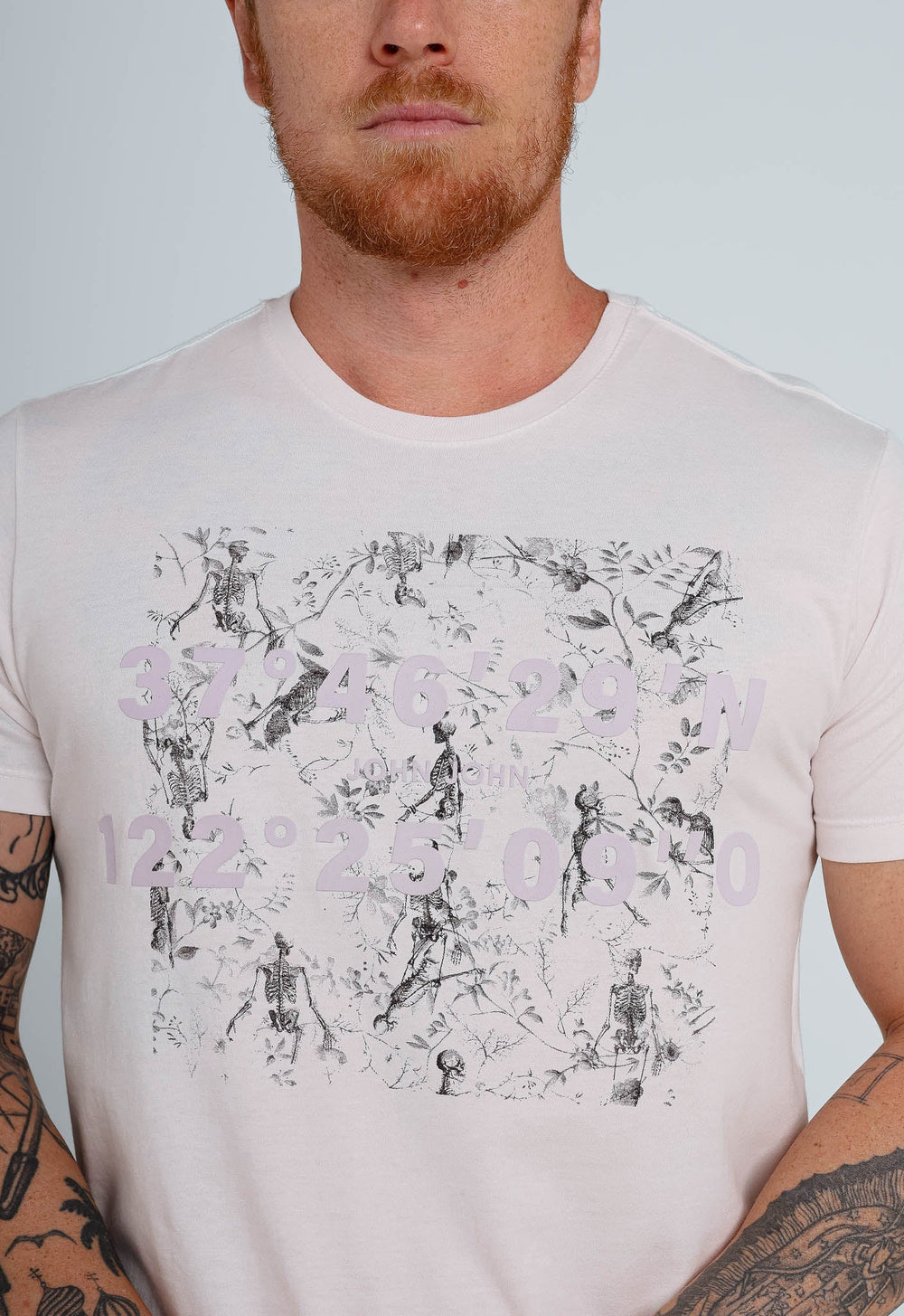 Camiseta John John Delicate Skull Branco - Henri Store