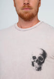 Camiseta John John Gloom Slim Fit Cinza Claro - Henri Store