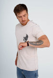 Camiseta John John Gloom Slim Fit Cinza Claro - Henri Store