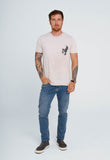 Camiseta John John Gloom Slim Fit Cinza Claro - Henri Store