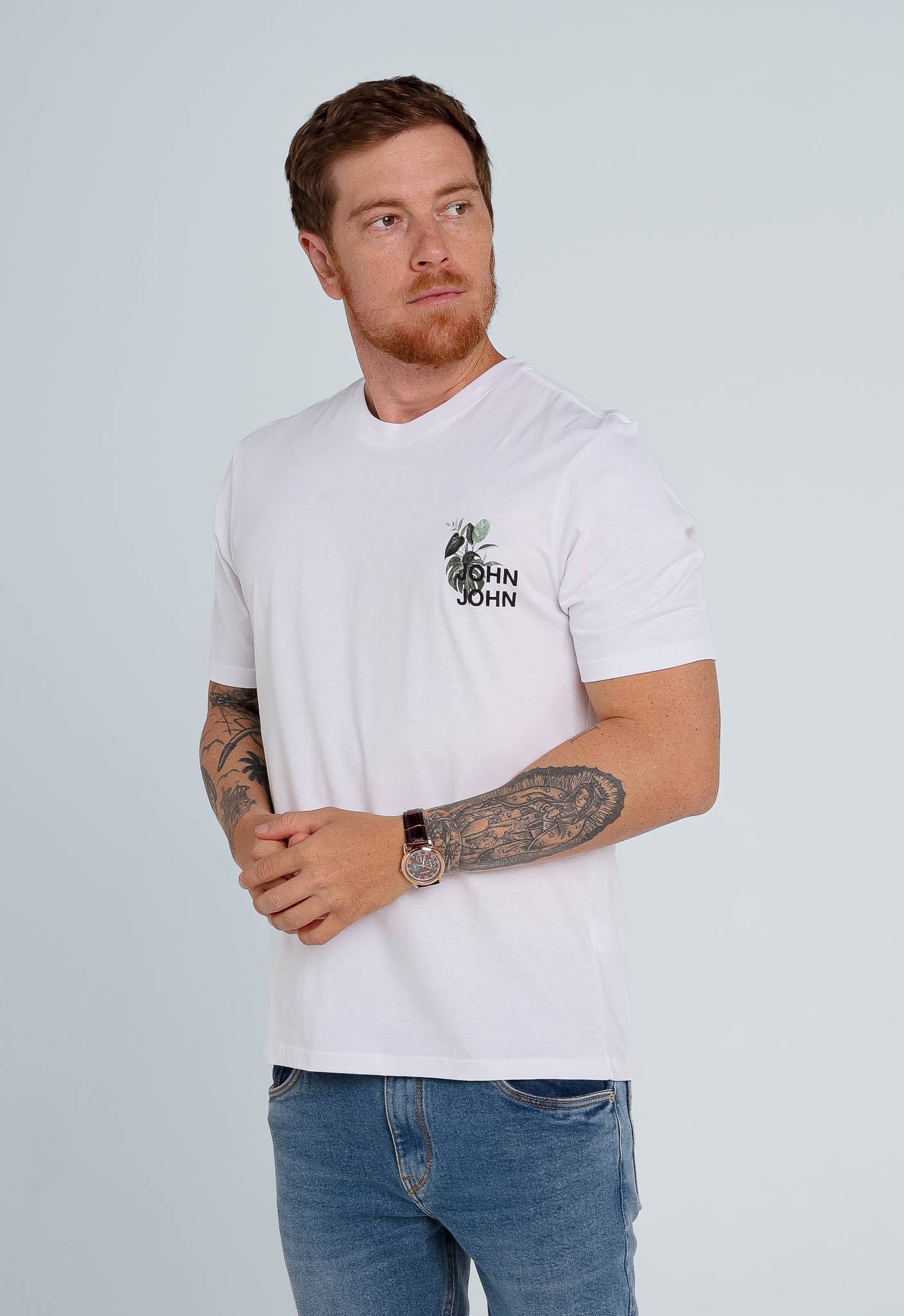 Camiseta John John Heaven Forest Branco - Henri Store
