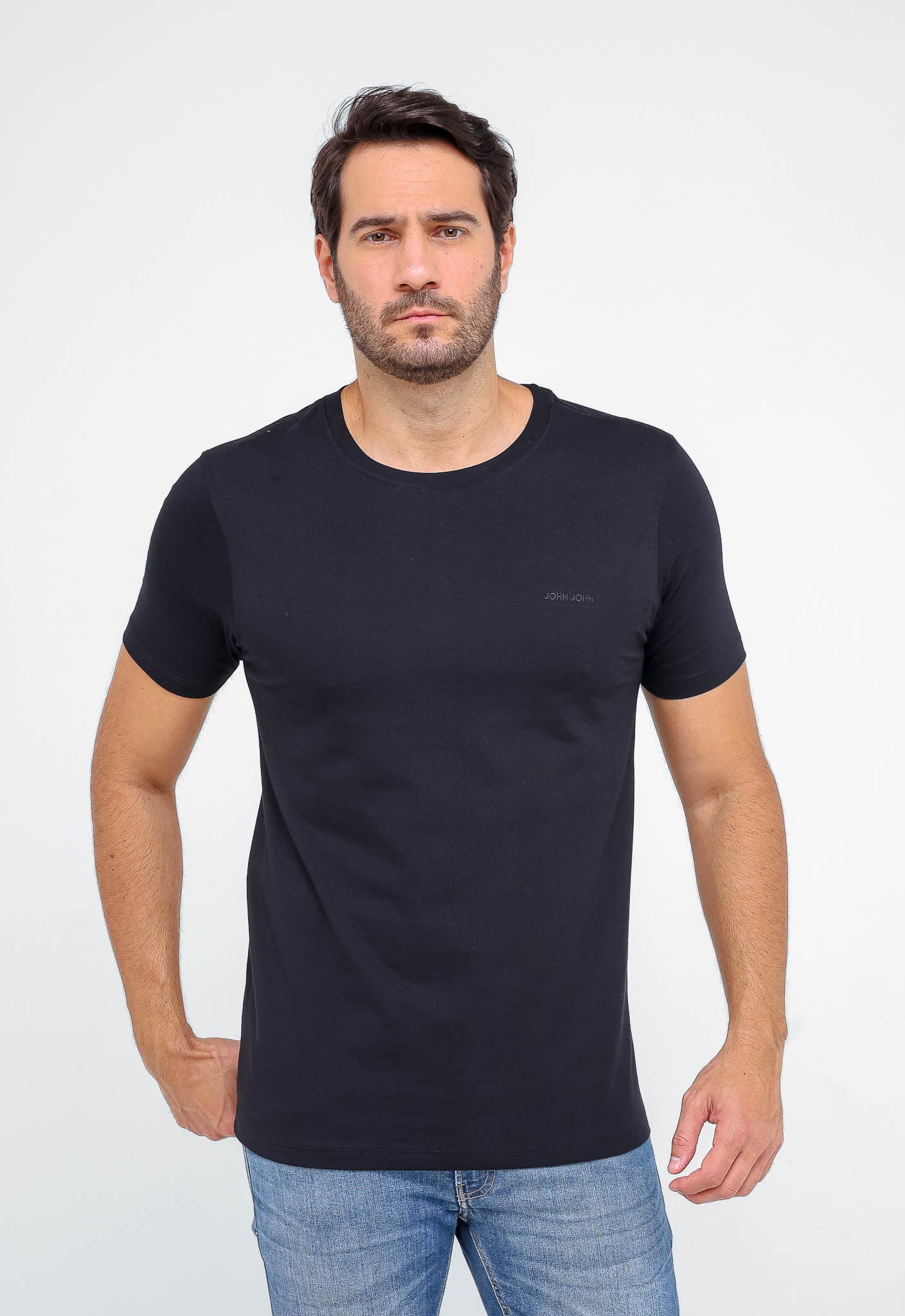 Camiseta John John Logo Peito - Sale - Henri Store
