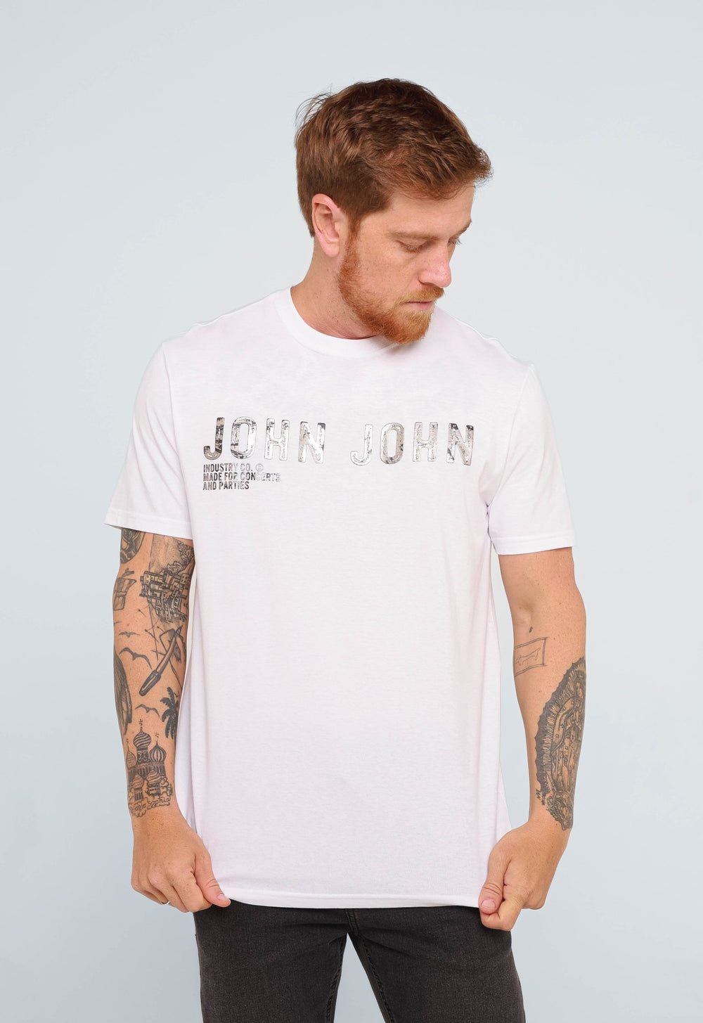 Camiseta John John New Dress Branco - Live - Henri Store