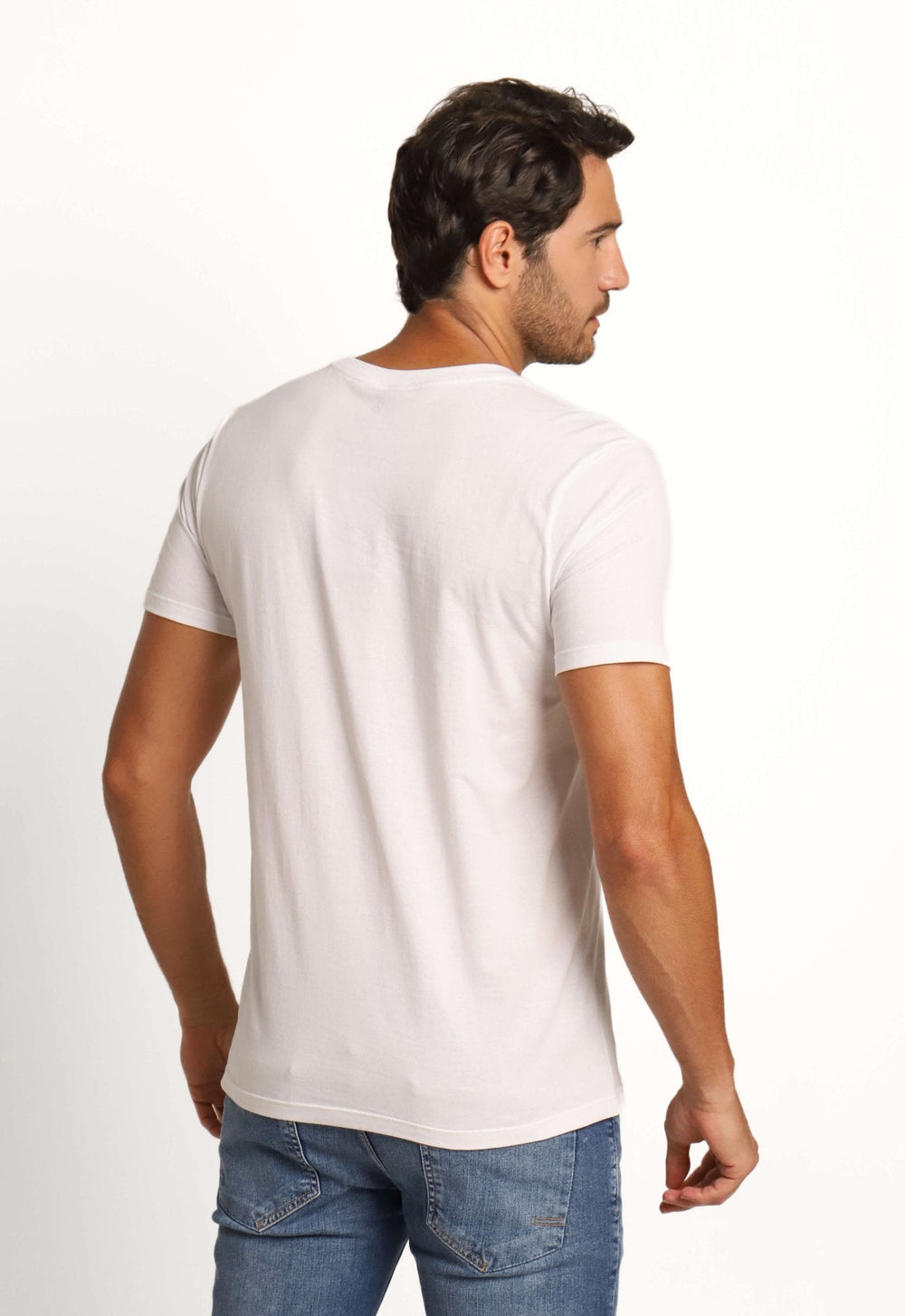 Camiseta John John Post Spray Branco - Henri Store