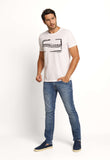 Camiseta John John Post Spray Branco - Henri Store