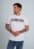 Camiseta John John Poster Branco - Henri Store