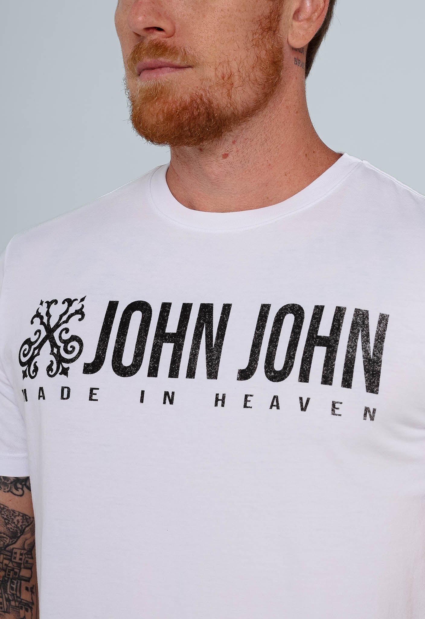 Camiseta John John Poster Branco - Henri Store