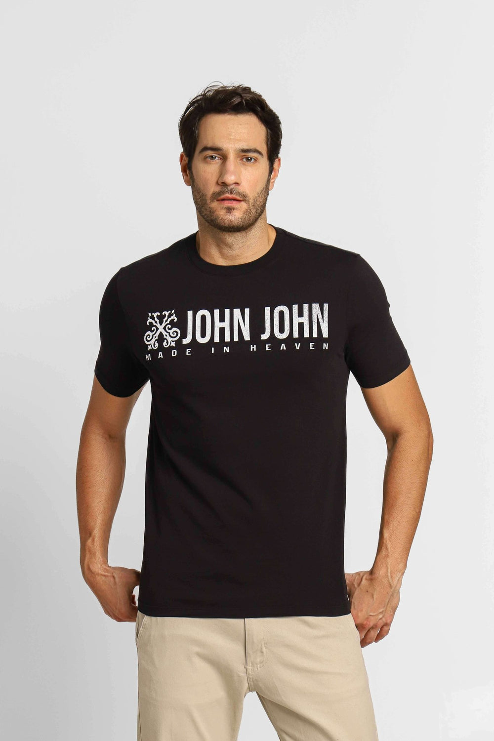 Camiseta John John Poster Preto - Henri Store