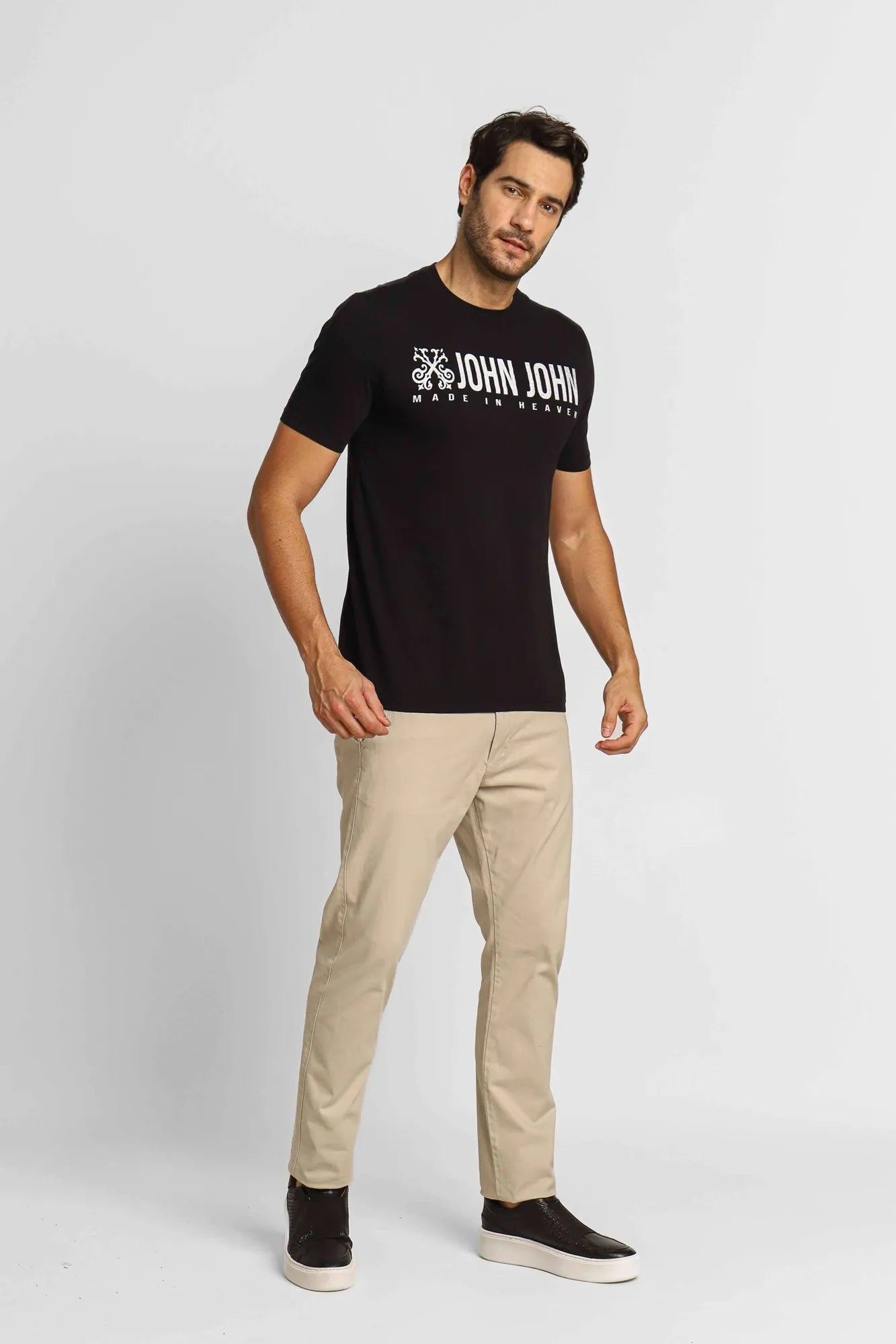 Camiseta John John Poster Preto - Henri Store