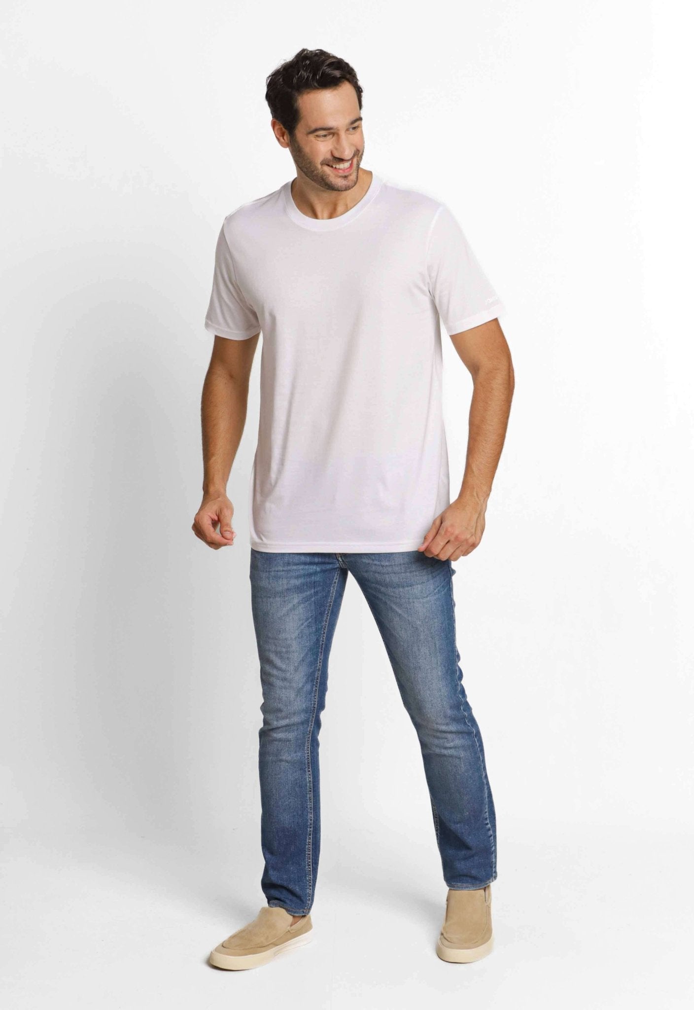 Camiseta John John Regular Fit Basic Pima - Henri Store