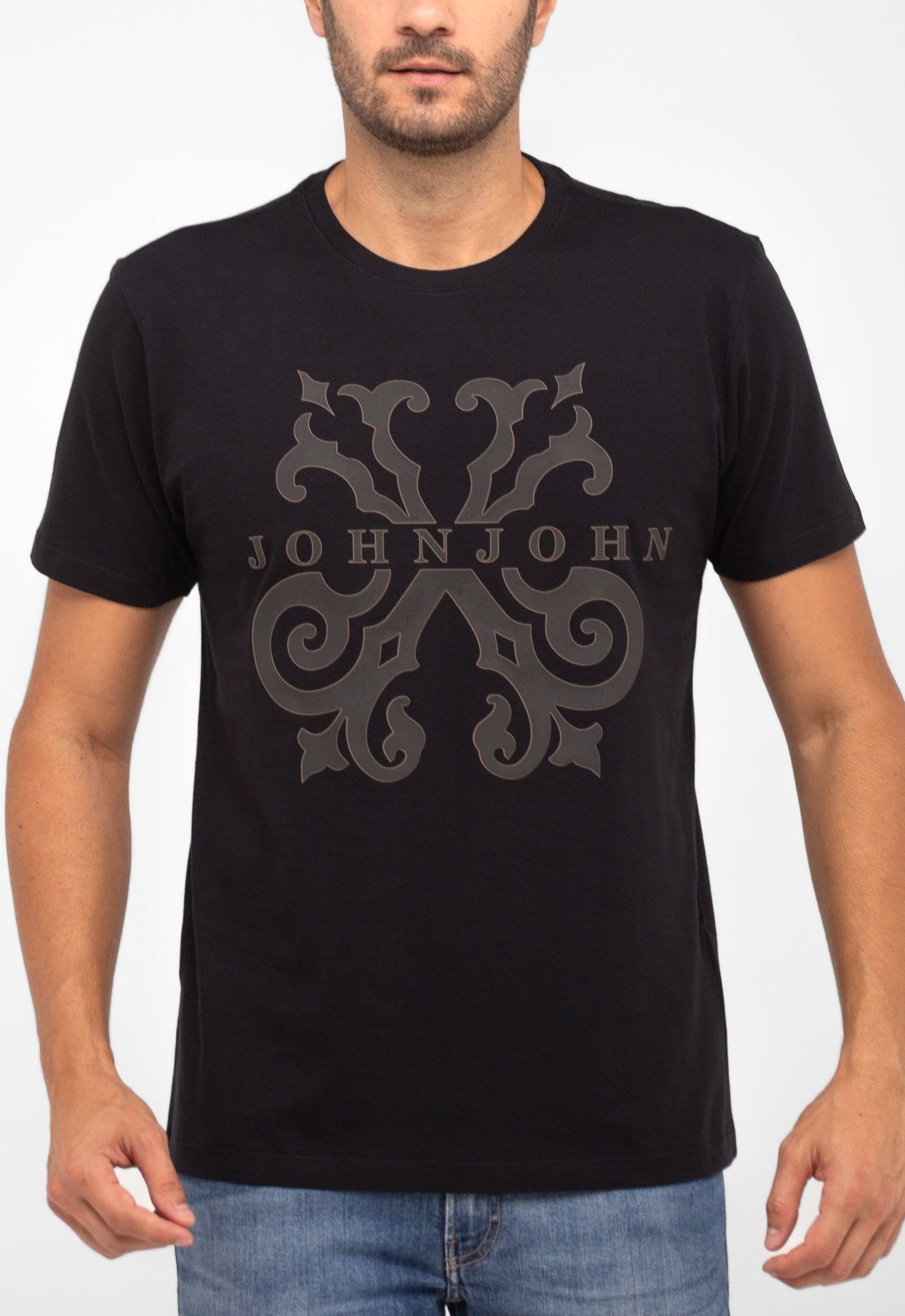 Camiseta John John Regular Fit Brasao Shadow - Henri Store