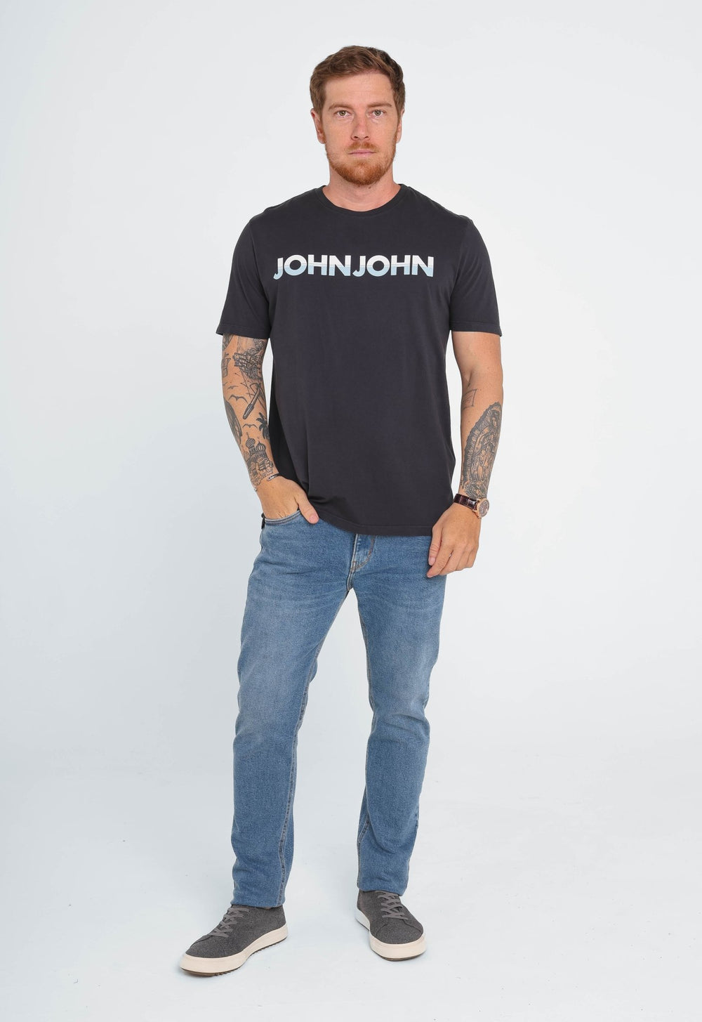 Camiseta John John Regular Fit Half - Henri Store