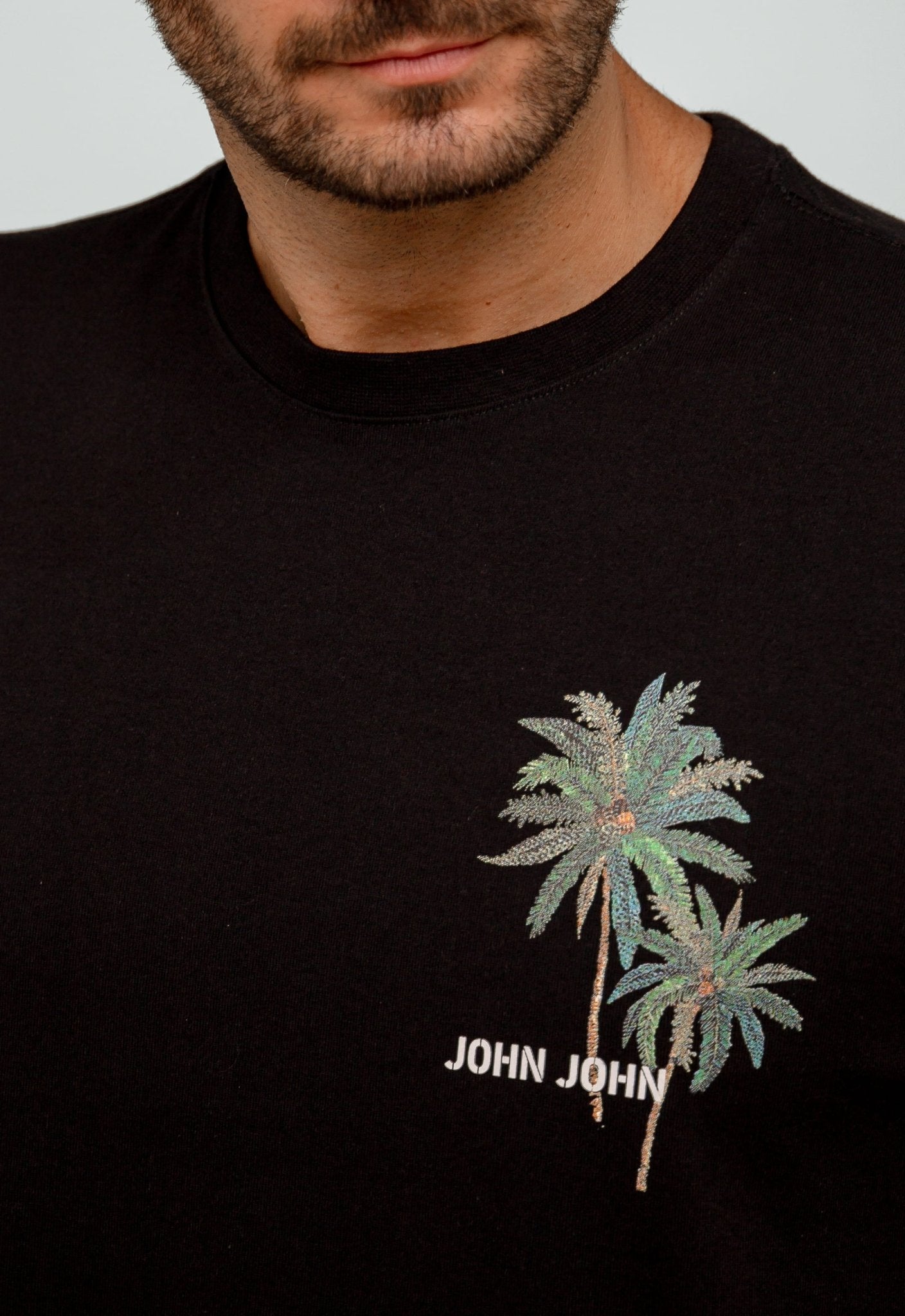 Camiseta John John Regular Fit Palm Season - Henri Store