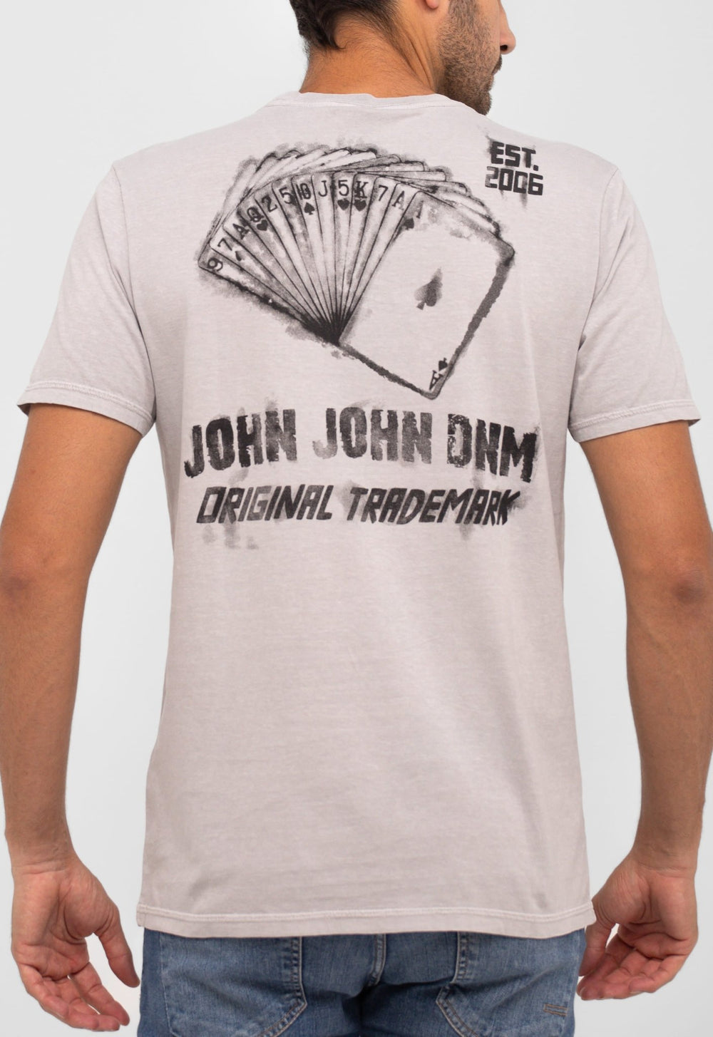 Camiseta John John Regular Fit Stone Cards - Henri Store