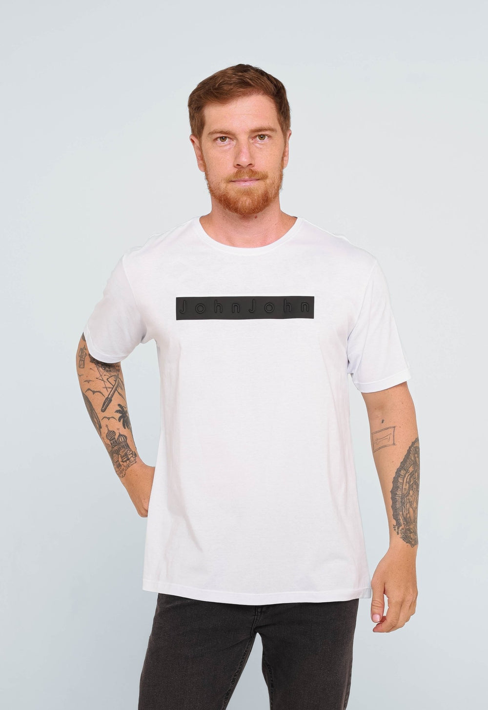 Camiseta John John Regular Fit White - Henri Store